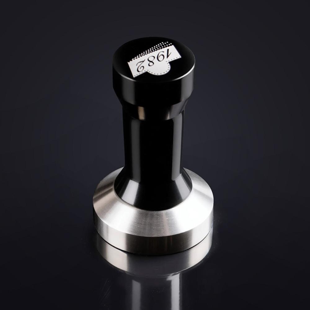 51/58MM Espresso Coffee Tamper Stainless Steel Base Ergonomic Handle DIY Coffee Tool Durable Wooden Handle Barista Tool