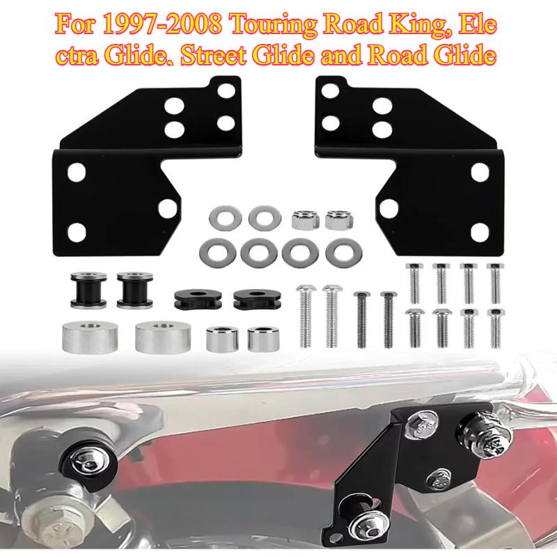 motorcycle Front Docking Hardware Quick Release Hardware Compatible with for Touring Road King Electra Glide Street Road Glide
