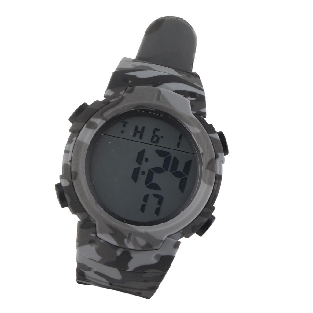Digital Display Men Sports Electronic Watch Waterproof Multifunction Outdoor Night Light Sporting Watch