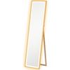 Full Length Mirror, with Adjustable Outer Light, Oak