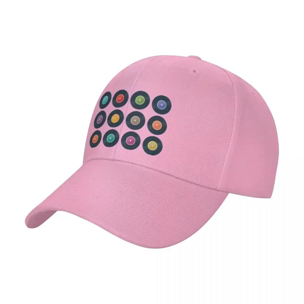 Vinyl Record Collection Cap baseball cap fluffy hat wild ball hat Unisexs cap Womens