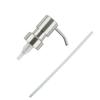 Press Head Soap Pump Bottle Dispenser Hand Jar Liquid Lotion Nozzle Replacement Shampoo Stainless Steel Bathroom