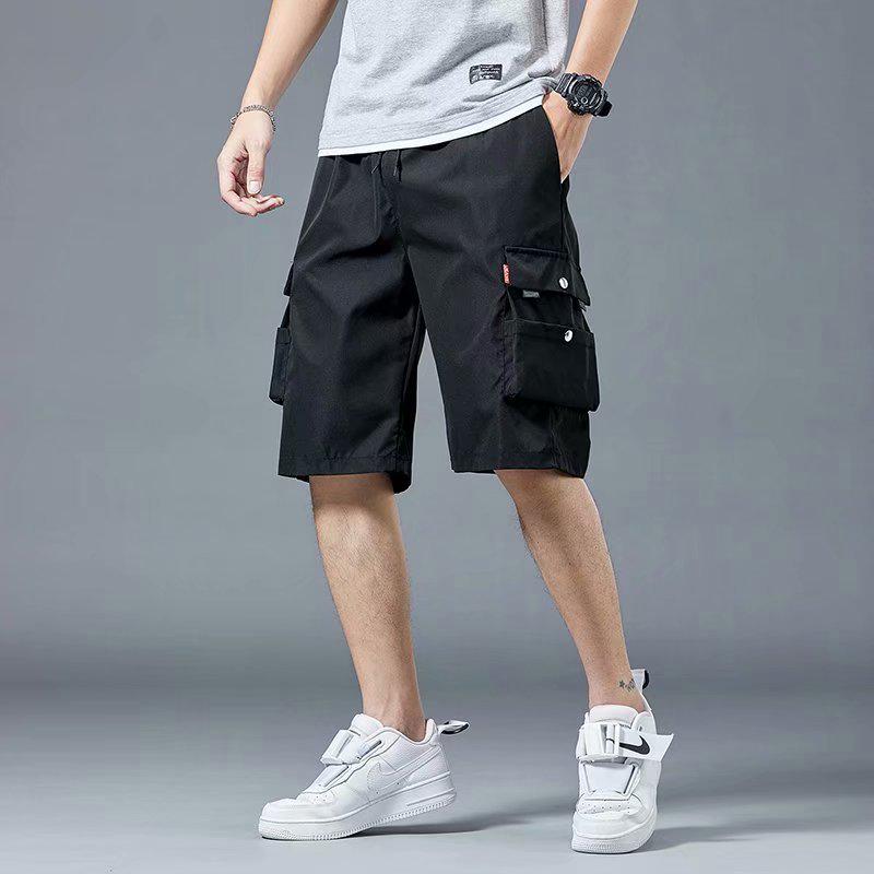 2026 Mannen Losse Casual Cargo Shorts in Koreaanse Stijl voor Tieners