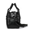 Retro Large Capacity Shoulder Bag Solid Color Messenger Bag PU Commuter Bag