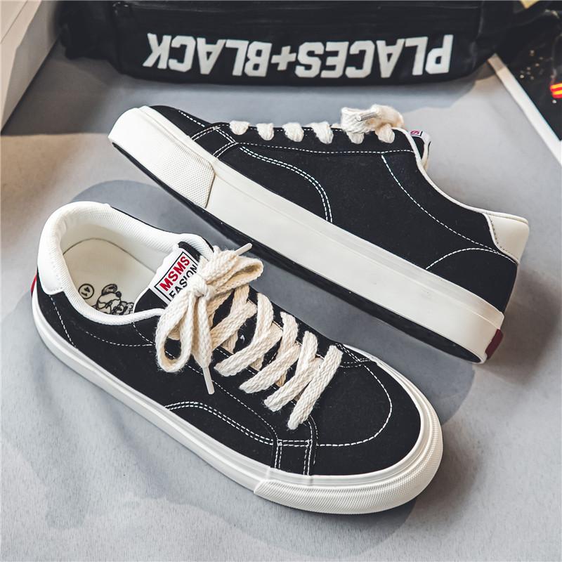 

Black men s shoes autumn 2025 new trend versatile autumn casual board shoes men s sports trendy shoes 39 чёрный