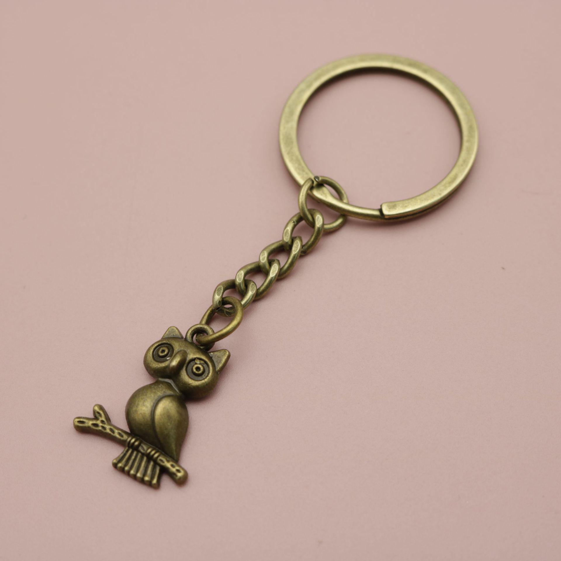 Xiyin Hot Selling Owl Pendant Keychain Jewelry