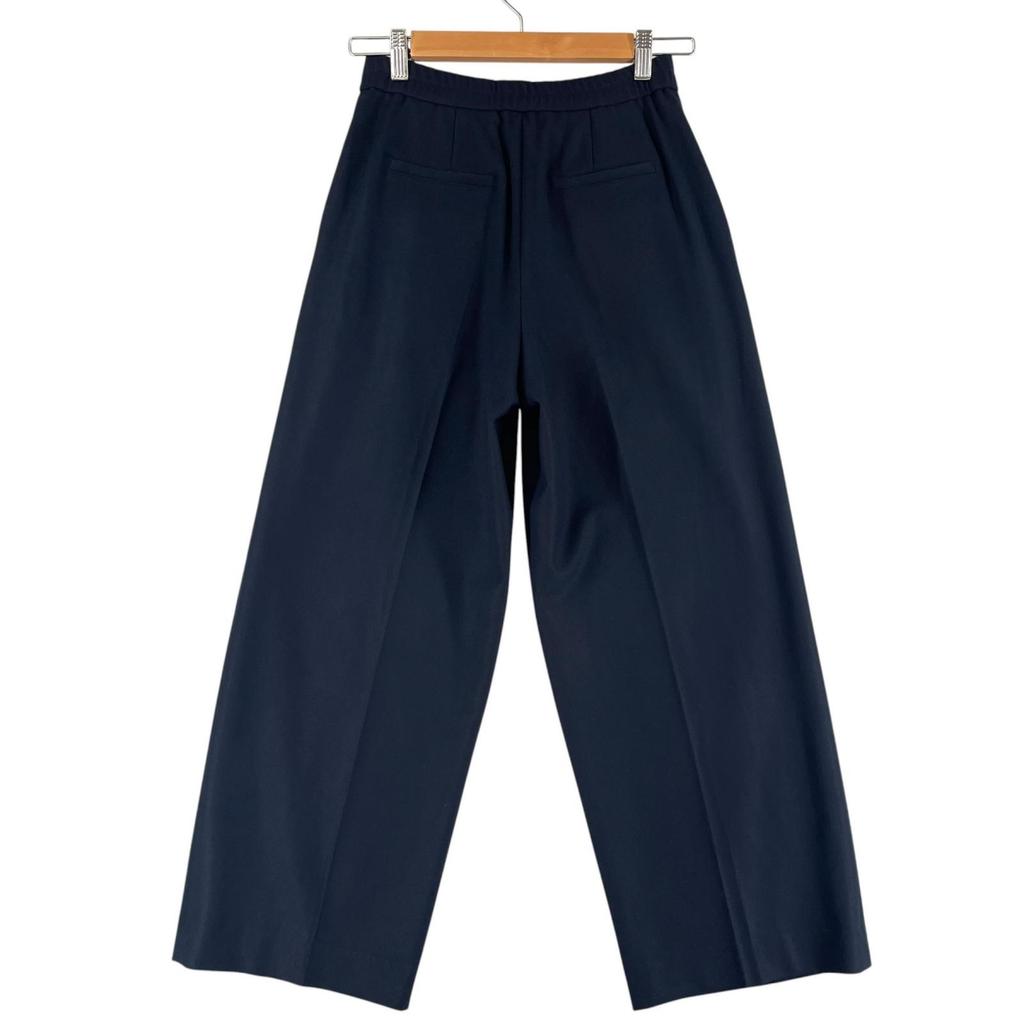 CORDIER Plain Pants Navy Women 38 Front Tack Used