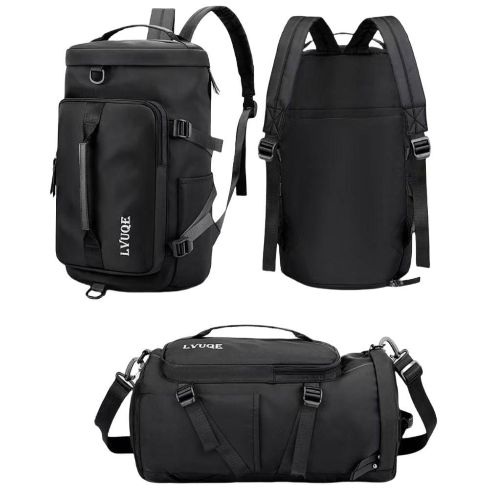 Simple Large Capacity Travel Backpack Waterproof Lightweight Sports Fitness Bag Leisure Gym Duffle Bag Swimming