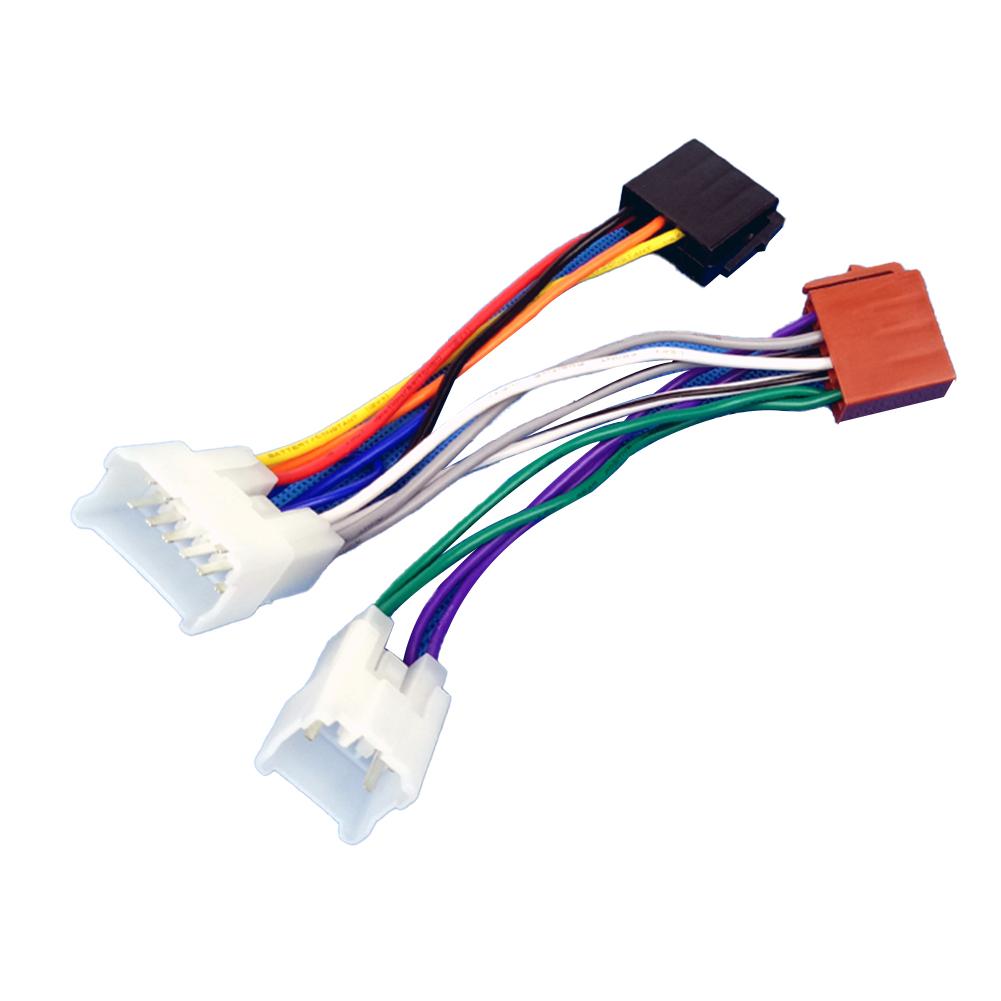 Easy to Use For ISO Radio Wiring Harness Adapter for Toyota Car Stereo