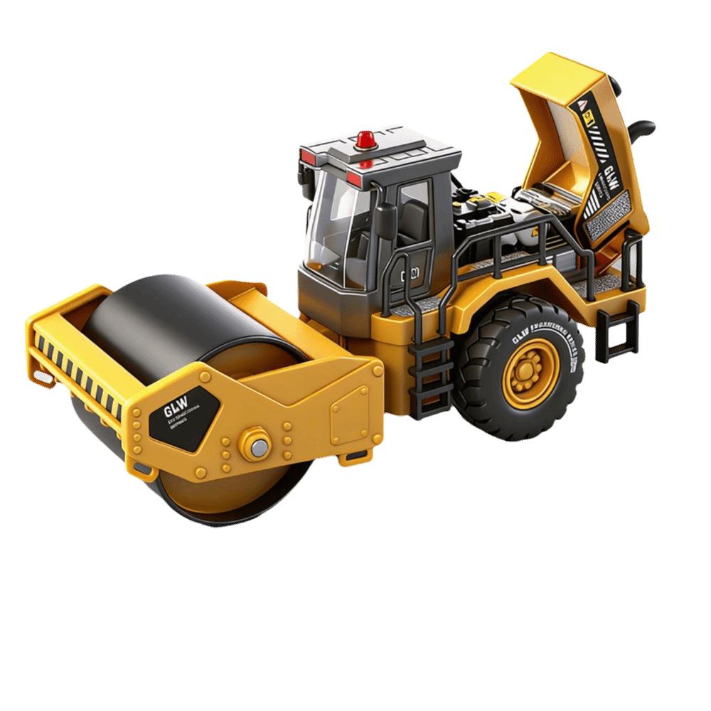 

Zinc Zinc Alloy Plastic Excavator Diecast Model Pull Back Engineering Vehicle Model For Boys Style 2