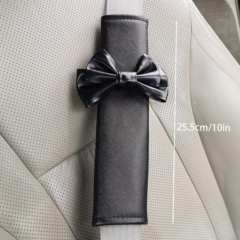 1/2pcs Flower Shoulder Pad Car Seat Belt Small Interior Decoration Protection Cartoon Creative Insurance Cover Car Accessories