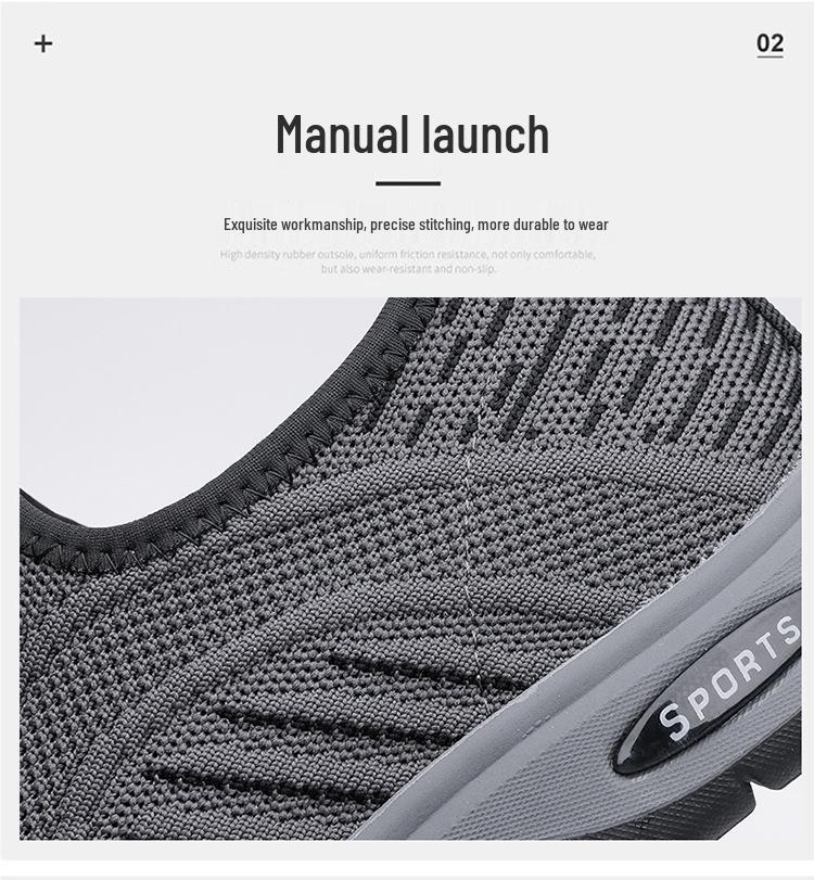 2025 Men's Casual Spring/Summer Breathable Mesh Running Shoes