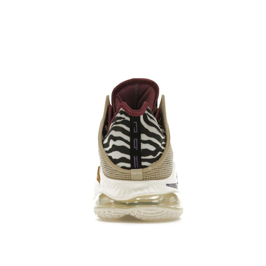 Nike LeBron 19 Low Safari Men Sneakers Tan DM1058-200