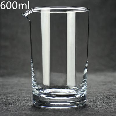 500ml Edelstahl Rührbecher Mixingglas, bevorzugt von Profis und Amateuren gleichermaßen, Machen Sie Ihre eigenen Spezialcocktails Barzubehör