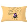 Halloween Cartoon Print Series Peach Skin Waist Pillow Cover Sofa Cushion Cover
