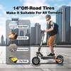 TOURSOR X8 Pro E-Scooter for Adults 8000W Dual Motor 60V 38AH 14 Inch Off-road Scooter Max Speed 100KM/H Max Mileage 120KM