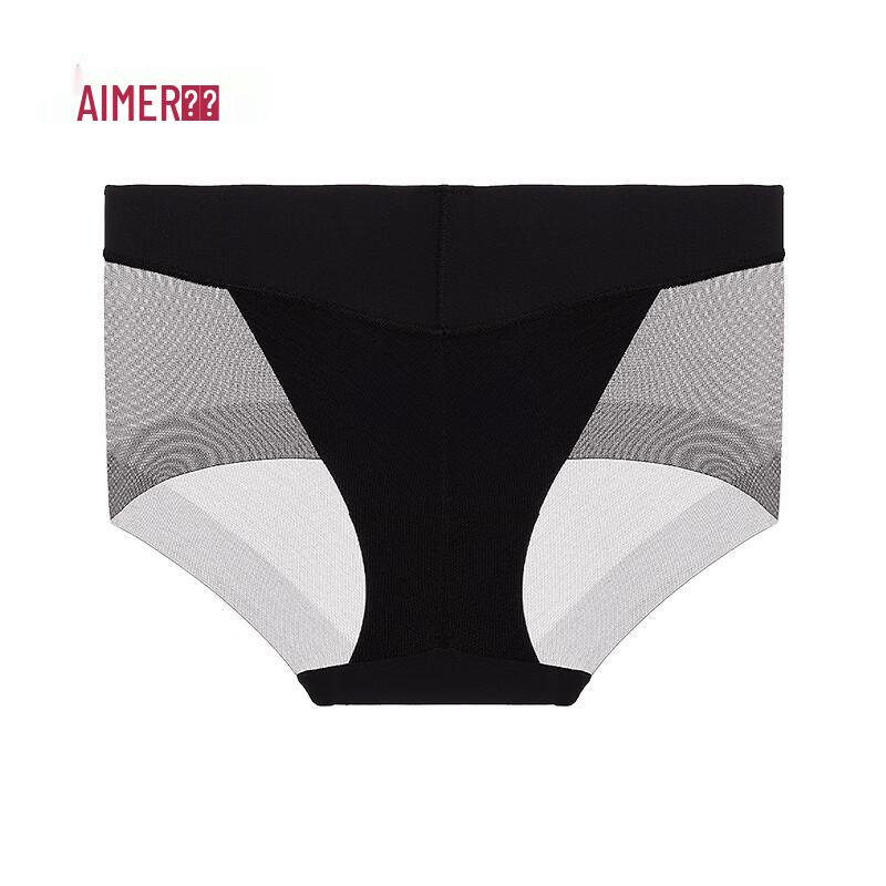 Aimer Aurora Mesh Mid-waist Boxer Briefs for Women