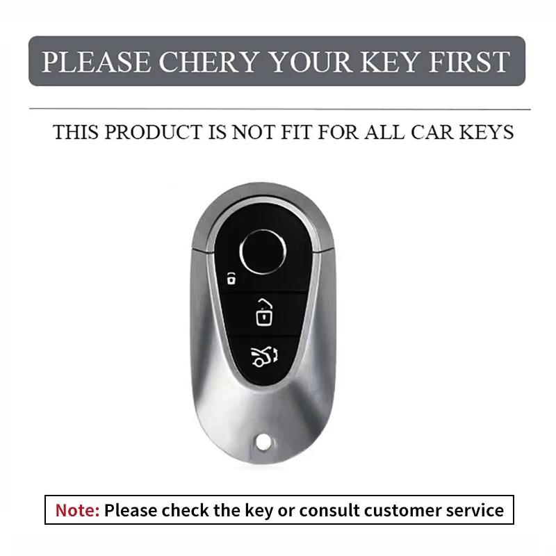 2025 Pegatina Caliente para Coche Funda Portallaves para Coche Cubierta Soporte Carcasa Bolsa Para Mercedes Benz Clase C E S GLC W206 W223 W214 E300 C260 C300 S450 S5
