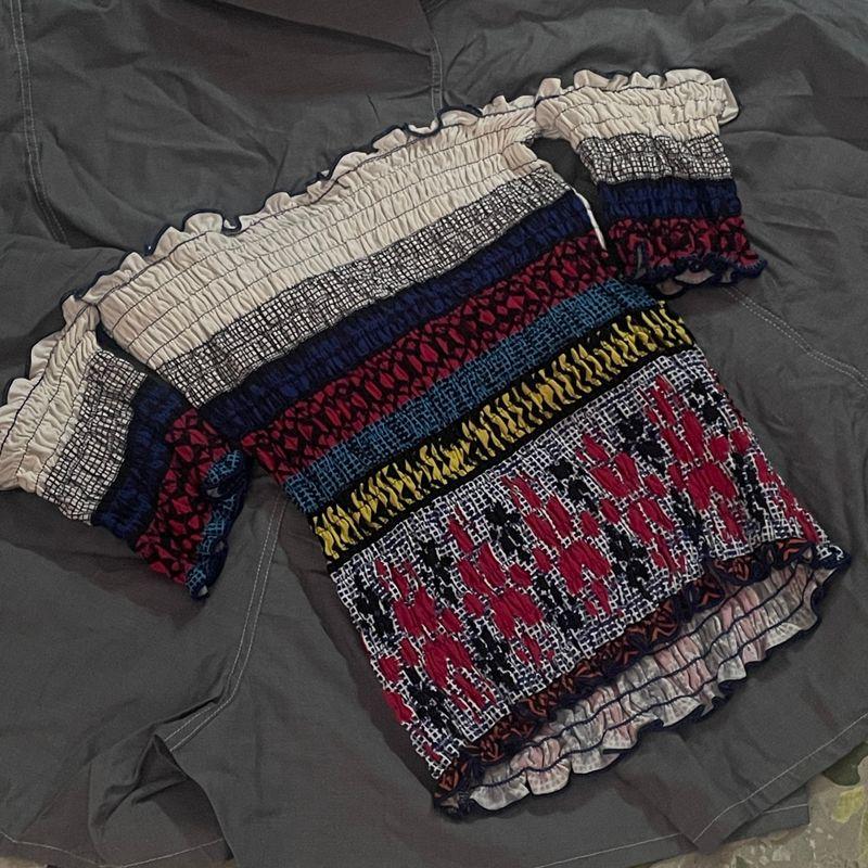 

Export Fashion Lia * Thai Bohemia Simark Tube Top off-Shoulder Top C833