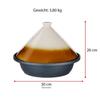 Poêle À Tajine - Alpina - 2,5L - Induction - Couvercle En Céramique - Ø30 Cm