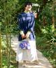 Kaya PU SHOUBU Floral Retro Clasp Purple Handbag, Women's, 7CEP4106,