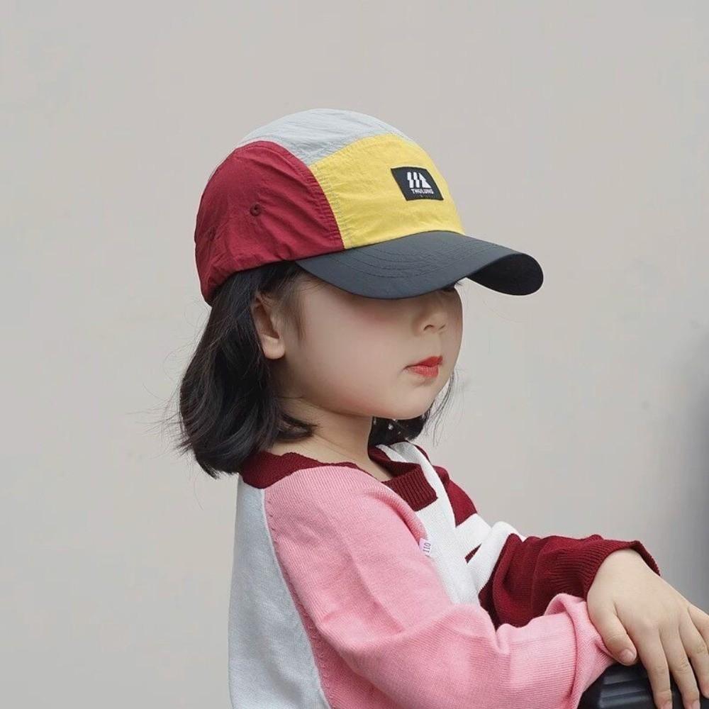 Sun Protection Kids Baseball Cap Breathable Duck Tongue Cap New Baby Hat  Daily Wear