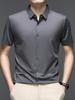 Men's Summer Ice Silk Non-Iron Short-Sleeve Business Shirt