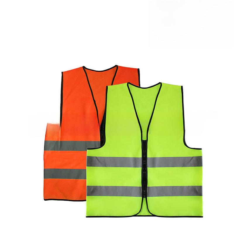 High-Visibility Reflective Safety Vest for Traffic and Construction Workers