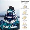 Custom Name Blanket Charlotte Logo Art Blanket Bedding Blanket for Travel, Camping, Living Rooms, Offices, Sofas, Fan Christmas gift