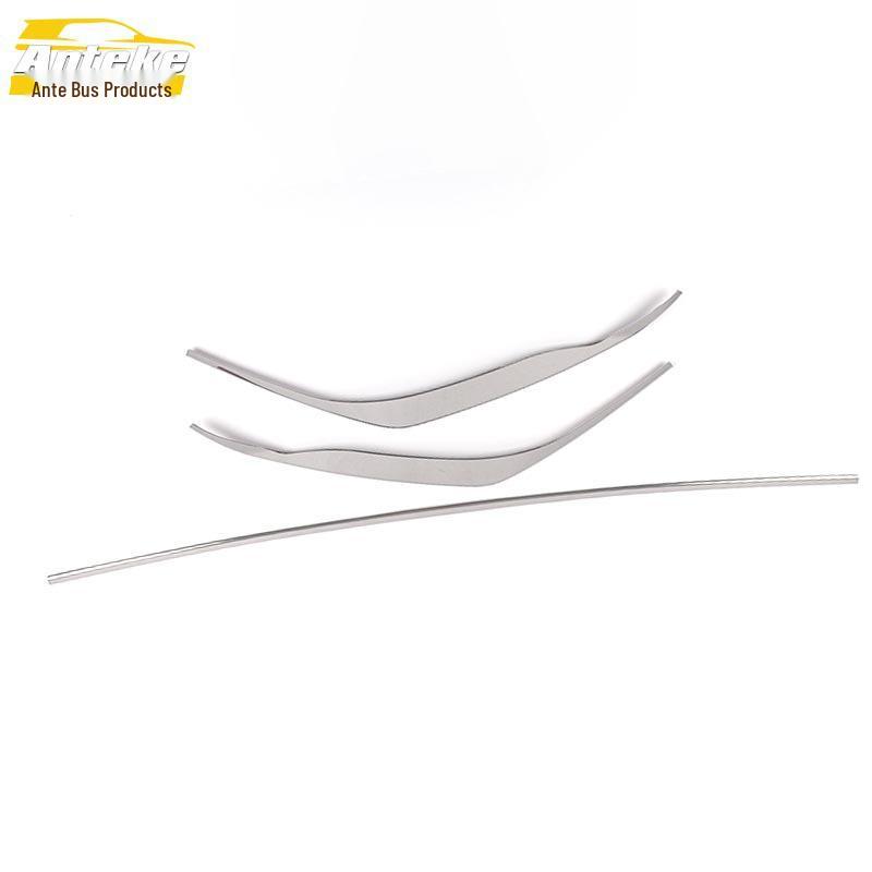 Front Bumper Trim with Anti-Scratch Bright Strip for 2021 Sienna