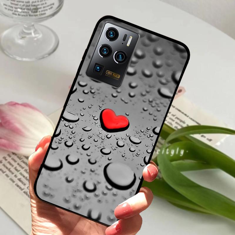 For ZTE Axon 30 Ultra Phone Case Axon30 Animals TPU Silicone Soft Funda Back Cover For ZTE Axon 30 Pro 30s Protector Cases Coque