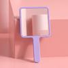 Customizable Single-Sided Handheld Makeup Mirror with Handle