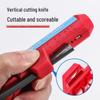 Multifunctional Electrician's Wire Stripper with Bent Handle and Precision Stripping