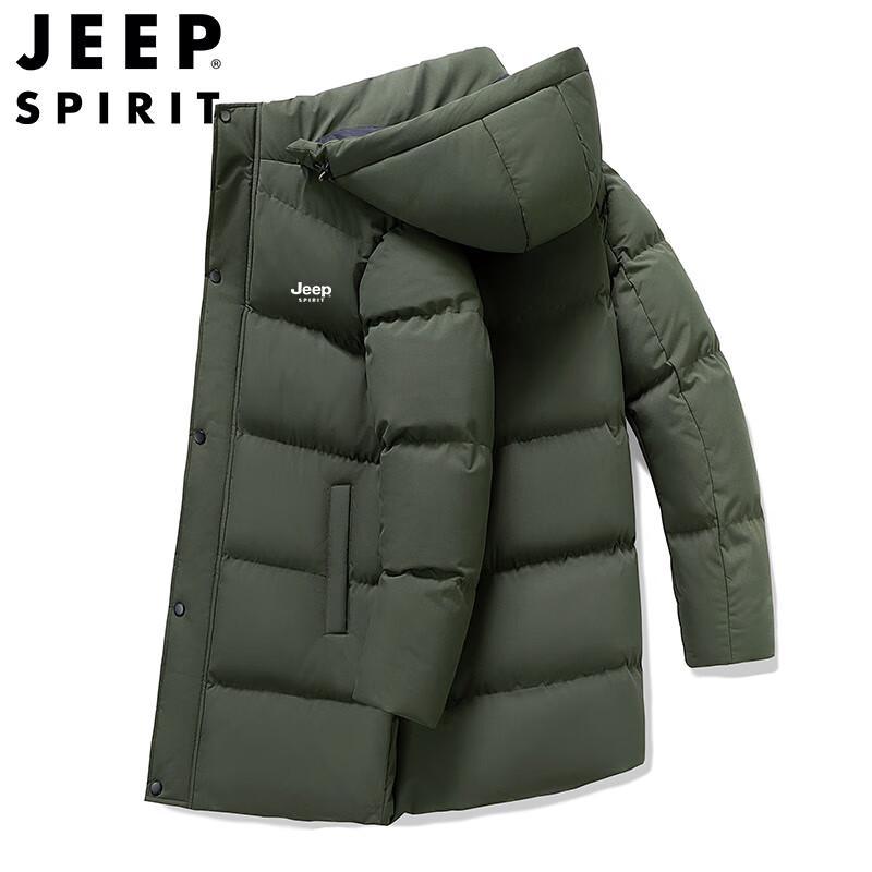 JEEP SPIRIT Men's Hooded Padded Winter Jacket