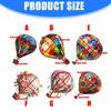 24TE Vibrant Acrylic Hot Air Balloon Decoration Hanging Kids Room Garden Party Supply