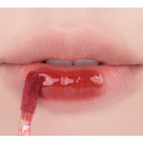 rom&nd Juicy Lasting Tint 22 Dotori Balm — Warm Acorn-Brown Glossy Long-Lasting Lip Tint
