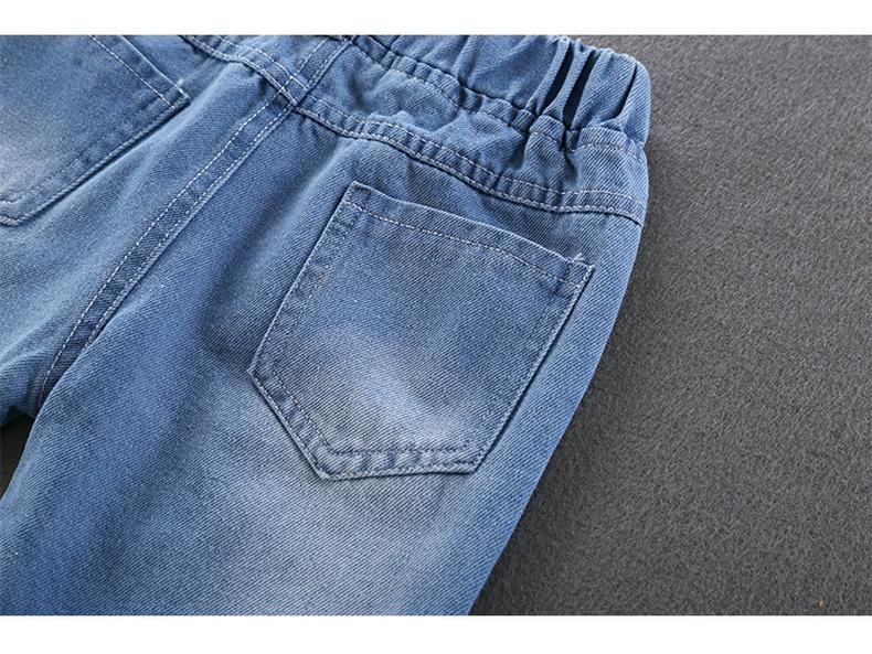 Trendy Boys' Denim Pants for Spring & Autumn