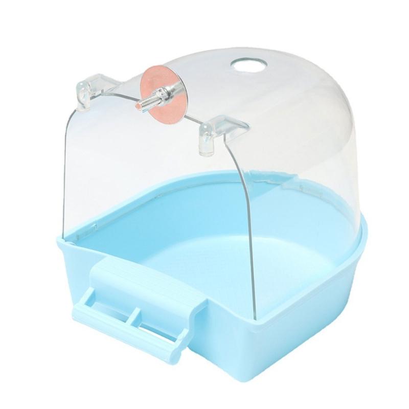 Parrot Bathtub Birdcage Bathing Tub Budgies External Bathroom Cage Decors