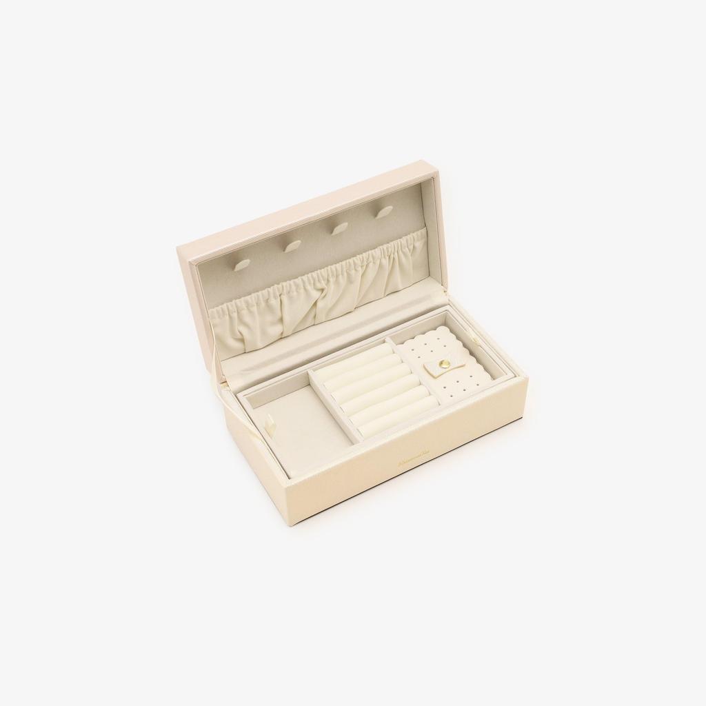 Afternoon Tea Living Jewelry Storage JJ74 Jewelry Box, Medium, Ivory