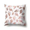 Polyester Pillow Case Automobile Decoration Home Printed Pillow Case Waist Cushion Cover Car Cushion Head Cushion Cover