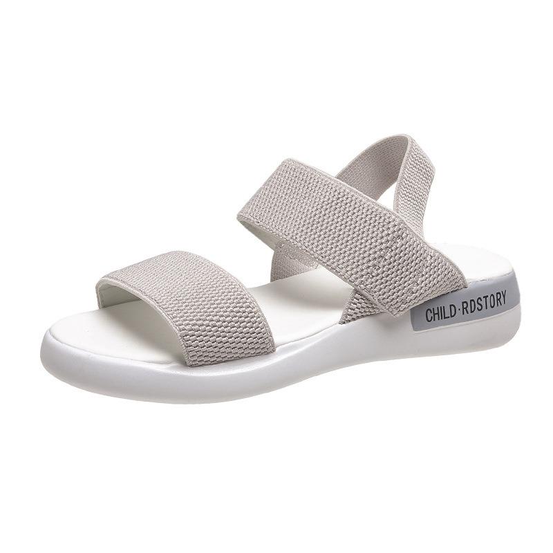 Women S Korean Style Flat Sport Sandals Roman Beach Shoes Summer