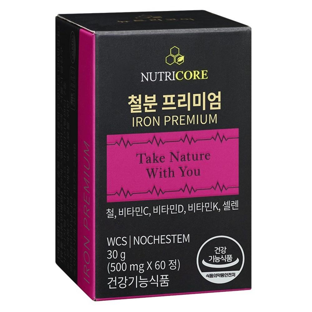 Nutricore Iron Premium 60 Tablets 1 Pcs