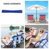 1pc Towel Bands Beach Chair Towel Clip Elastic Towel Bands Strap Rubber Beach Towel Holder for Summer Pool Beach Lounge Chairs
