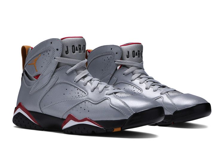 Men's Sneakers Jordan 7 Retro Reflections of a Champion Reflect Silver/Bronze-Cardinal Red-Black