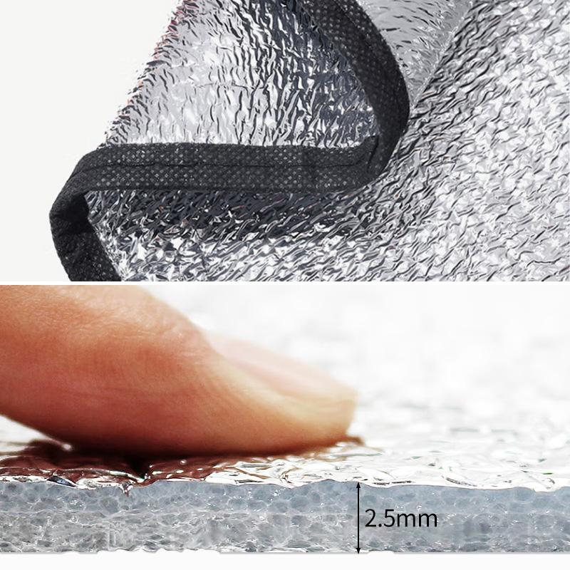 Outdoor Portable Picnic Mat Camping Foam Foil Mat Camping Tent Picnic Pad Moisture-proof Beach Mat Aluminum Film Foldable