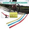 Aluminium Alloy Mountain Bike Handlebar Bicycle Riser Bar Extra Long Durable 31.8mm