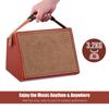 AC-25 25W Portable Acoustic Guitar Amplifier Rechargeable Amp Wireless BT Speaker Indepedent Reverb