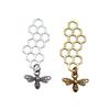 Large Pendants Bees Honeycomb Charms For Bee Themed DIY Jewelry Making