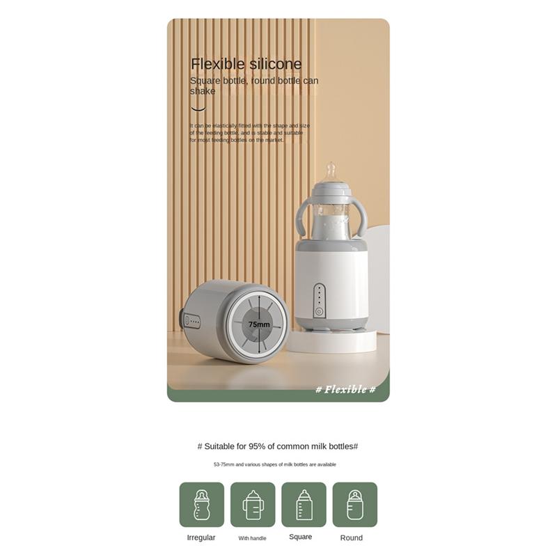 Good-Baby Bottles Baby Milk Bottles Shaker USB Automatic Intelligent Electric Infant Bottles Shaker For Home Travel Baby