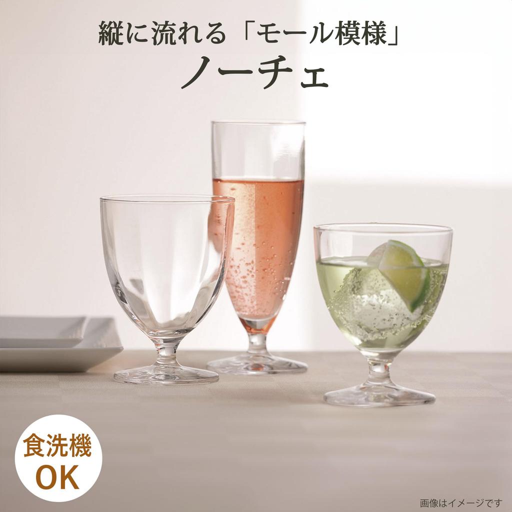 Toyo Sasaki Glass Free Glass Noce 230ml Made in Japan Dishwasher Safe Glass Cup Wine Glass SQ-02211-JAN